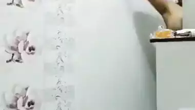 Swathi Naidu after bath