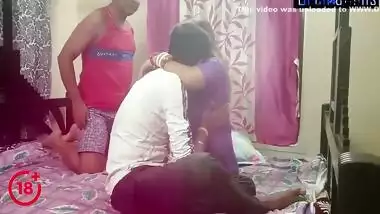 Flat Owner Madam Fucked By Two Tenant