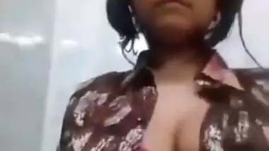 Horny Girl Nude Mms Selfie Video