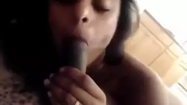 Angel like gf sucking cock tasting cum