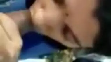 Indian Girl Blowjob in public