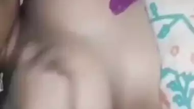 Sleeping Wife boobs Video Record by Hubby