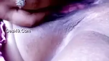 Stretched shaved pussy of hot Desi whore needs some good XXX dick