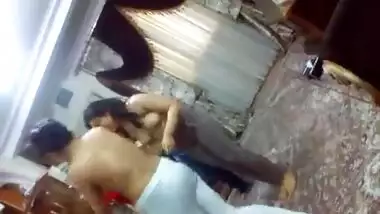 Indian topless girls having fun in ladies hostel