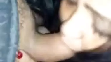 Accidental XXX excitement became fateful for Desi girl sucking cock