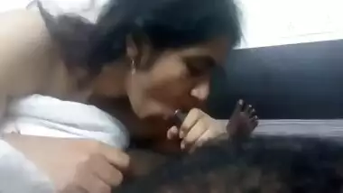 Tamil girl sucking boss dick