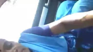 desi handjobs in car