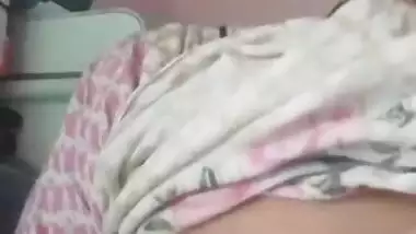 Village girl showing boobs