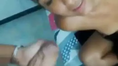 Cumming On Face Of Sexy Indian Wife With Big Tits