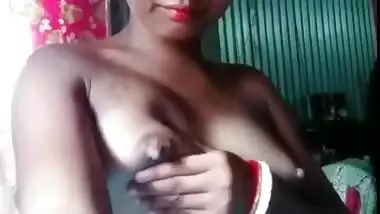 Assamese Wife Showing Milking Boobs