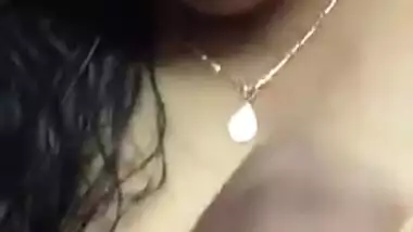 Desi cute bhabi selfie video record