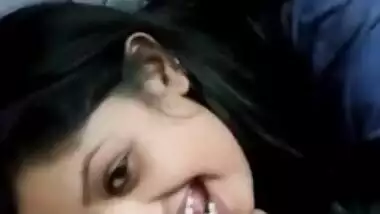 Hot Mallu Babe Sucking Lover’s Penis In Car