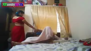 Mature desi Indian couple exposed while fucking hard in bedroom