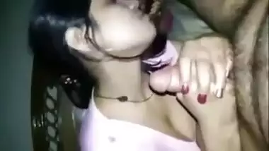 Newly Married Bhabhi Sucking Penis