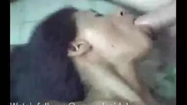 a paki girl sucking soft cock