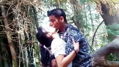 desi couple outdoor 