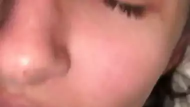 Pointed tits girlfriend Hindi xxx blowjob viral sex