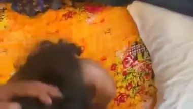 Girl gives a desi blowjob to her cousin secretly