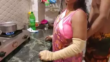 Best Indian maid kitchen sex with boss