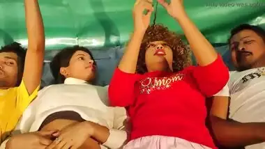 Wild foursome sex of kinky Desi sisters who swap their boyfriends