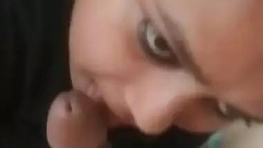Amateur Indian BBW Milf Playing with Partner's Cock