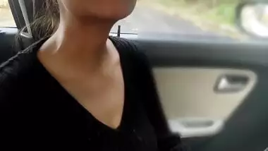 Blackmailing And Fucking Outdoor Risky Public Sex With Ex Bf Hot Sexy Ex Girlfriend Ki Chudai In Lockdown In Car