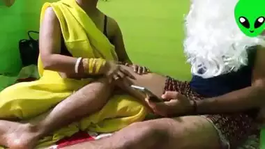 Big Boobs Indian Bahu Fucks with her old Sasur Ji jabardasti everyday after husband leaves