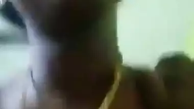 Tamil girl sex riding boyfriend dick with moans
