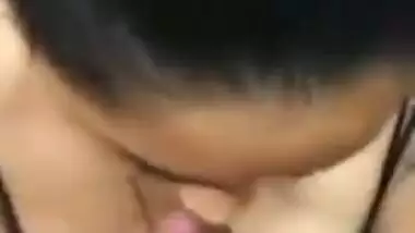 A Desi Wife Give a Awesome Blowjob on Husband's Co-worker Friend in Hotel