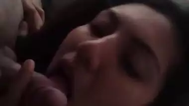 NRI Babe Sucking Dick Of White Guy