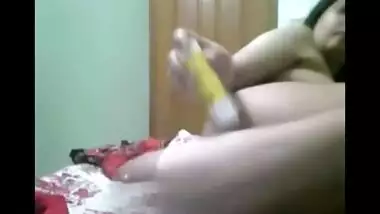 Desi Indore girl hardcore masturbation video