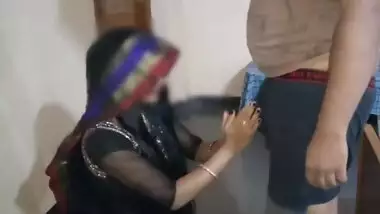 Indian couple enjoyed midnight at home
