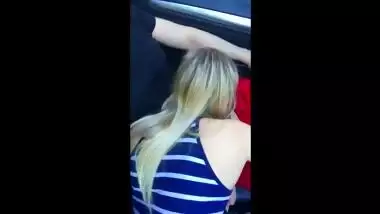She gave me a blow job while I was driving, on the street.
