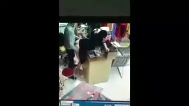 india shop quick fucking record in cctv