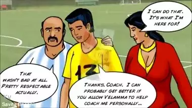 Velamma Episode 43 - Sexy Assistant Coach Velamma