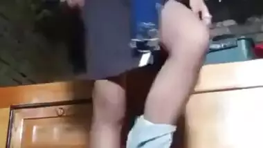 Girl Fingering Wearing Condom