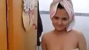 Indian Couple Having Honeymoon Sex At Night