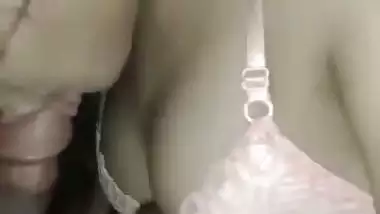 Sexy Indian Wife Blowjob