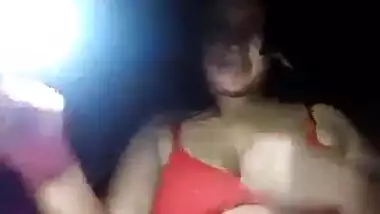 Busty girlfriend’s hot sexy selfie video