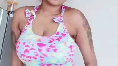 Big boob girl Tiktok video