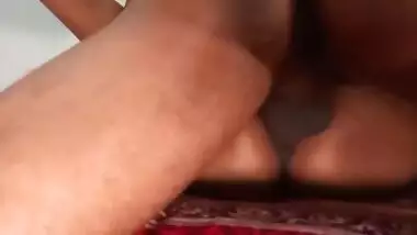 Fantastic amateur MMF threesome of busty Desi wench and her brothers
