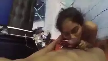 Indian girlfriend awesome blowjob and hard fuck