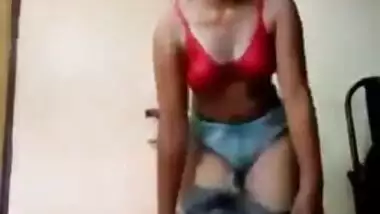 Indian cute girl stripping 