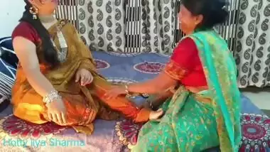 A mistress fucks a mother and her son in a desi threesome