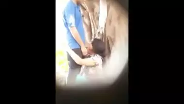 Desi lover public park blowjob