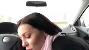 Great blowjob in the car