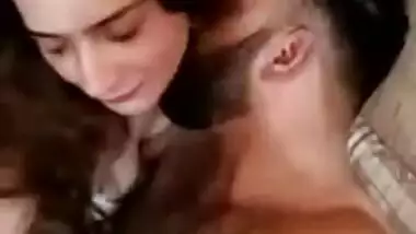 Amateur Indian couple starts sex on the camera with kissing