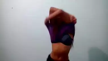 Sexy cute naked dance and fingering video of desi girl