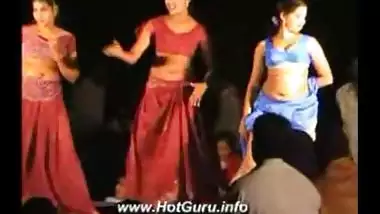 Telugu Hot Girls Night stage dance 4