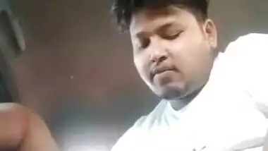 Assamese lovers enjoying sex inside car